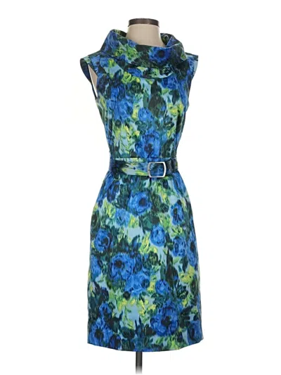 Pre-owned Antonio Melani Cocktail Dress In Blue