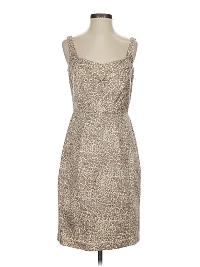 Pre-owned Antonio Melani Cocktail Dress In Brown