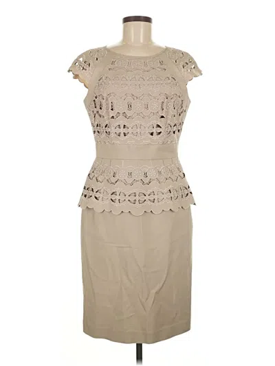 Pre-owned Antonio Melani Cocktail Dress In Brown