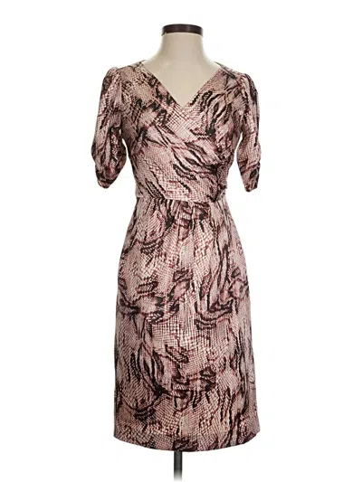Pre-owned Antonio Melani Cocktail Dress In Brown