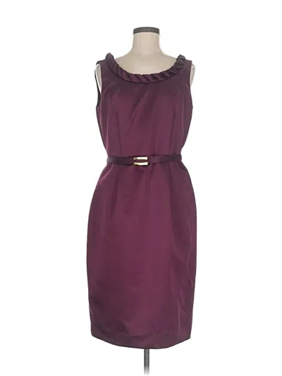 Pre-owned Antonio Melani Cocktail Dress In Burgundy