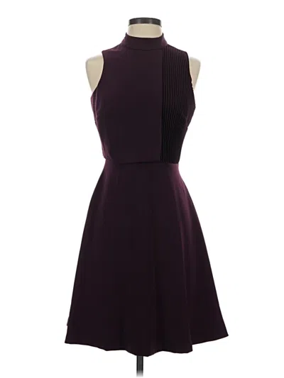 Pre-owned Antonio Melani Cocktail Dress In Burgundy