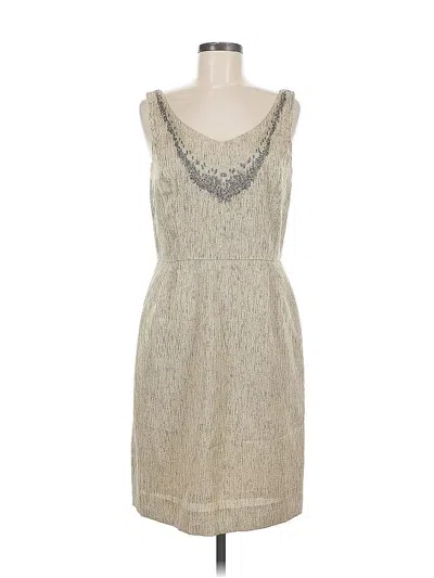 Pre-owned Antonio Melani Cocktail Dress In Gold