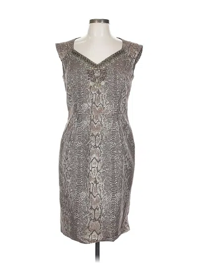Pre-owned Antonio Melani Cocktail Dress In Gray