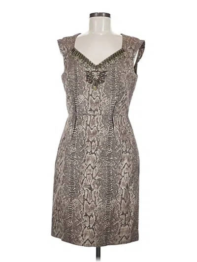 Pre-owned Antonio Melani Cocktail Dress In Gray