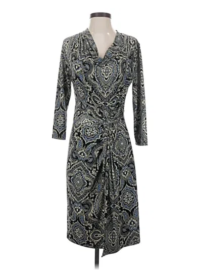 Pre-owned Antonio Melani Cocktail Dress In Gray
