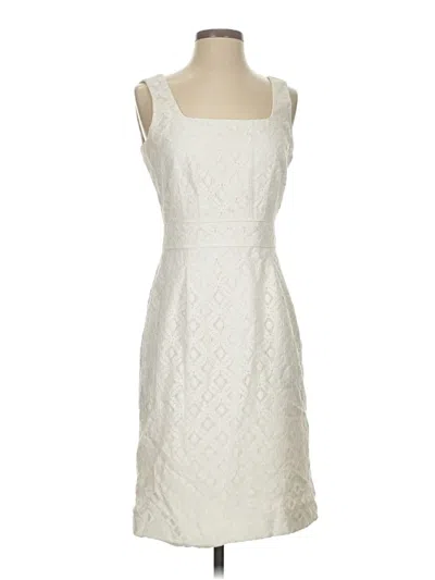 Pre-owned Antonio Melani Cocktail Dress In Ivory