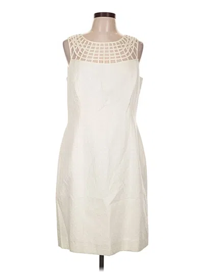 Pre-owned Antonio Melani Cocktail Dress In Ivory