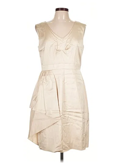 Pre-owned Antonio Melani Cocktail Dress In Ivory
