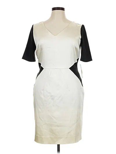 Pre-owned Antonio Melani Cocktail Dress In Ivory