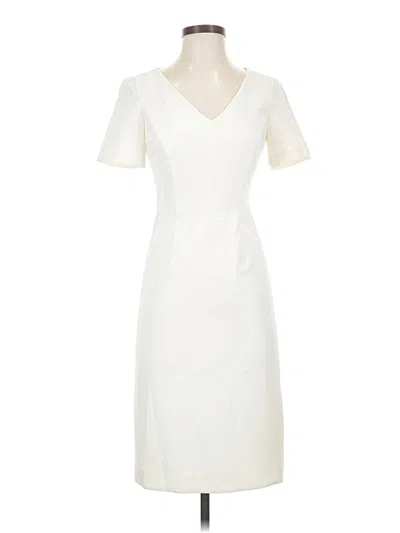 Pre-owned Antonio Melani Cocktail Dress In Ivory