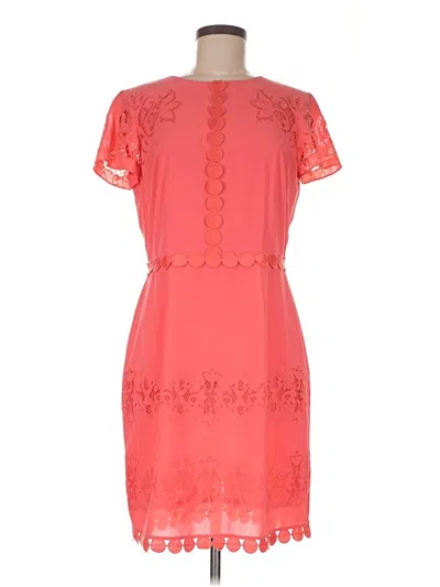 Pre-owned Antonio Melani Cocktail Dress In Orange