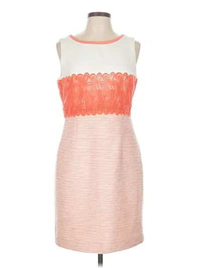 Pre-owned Antonio Melani Cocktail Dress In Orange