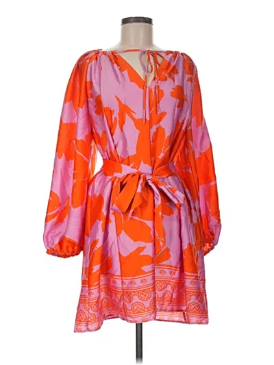 Pre-owned Antonio Melani Cocktail Dress In Orange