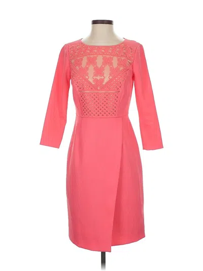 Pre-owned Antonio Melani Cocktail Dress In Pink