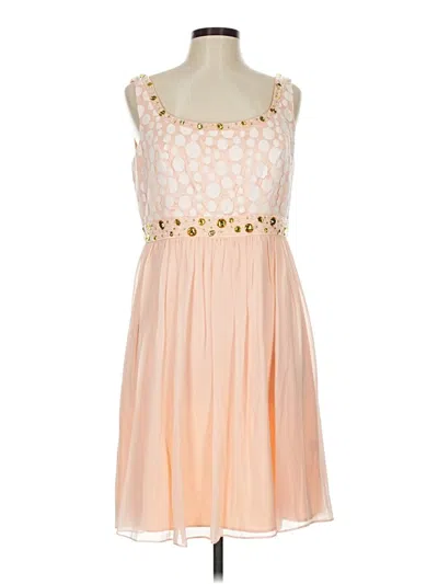 Pre-owned Antonio Melani Cocktail Dress In Pink