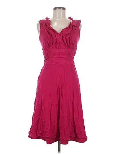 Pre-owned Antonio Melani Cocktail Dress In Pink