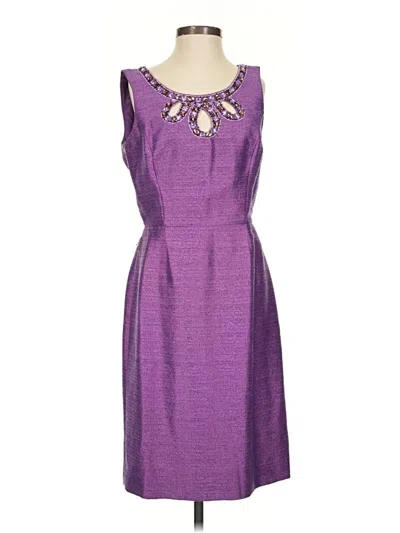 Pre-owned Antonio Melani Cocktail Dress In Purple