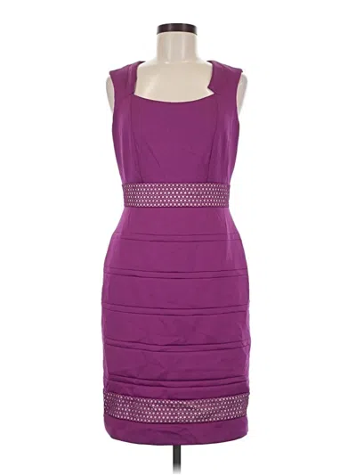 Pre-owned Antonio Melani Cocktail Dress In Purple