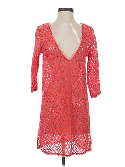 Pre-owned Antonio Melani Cocktail Dress In Red