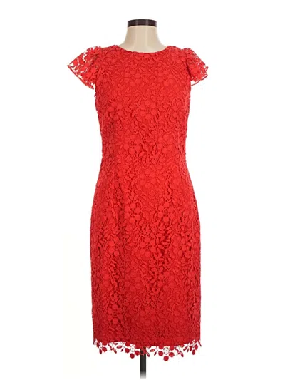 Pre-owned Antonio Melani Cocktail Dress In Red
