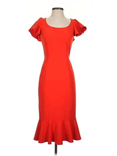 Pre-owned Antonio Melani Cocktail Dress In Red