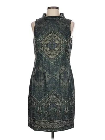 Pre-owned Antonio Melani Cocktail Dress In Teal