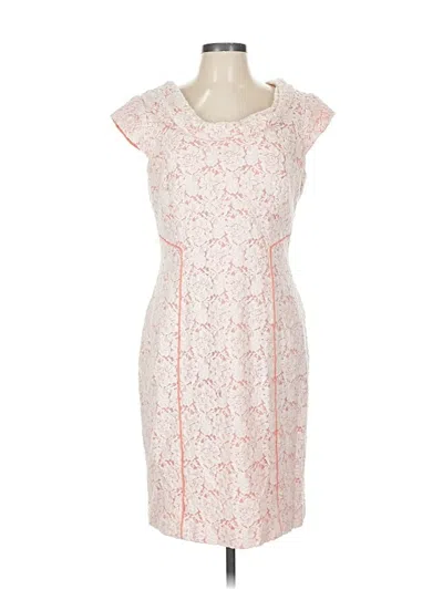 Pre-owned Antonio Melani Cocktail Dress In White