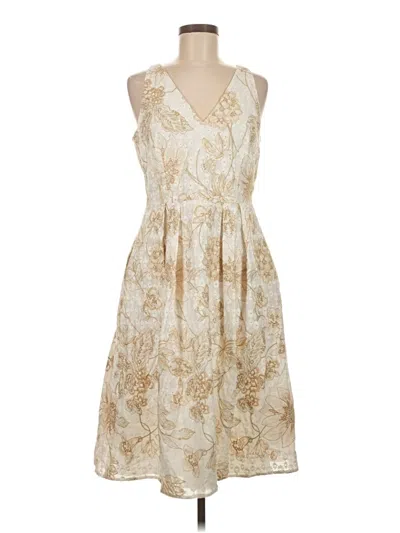 Pre-owned Antonio Melani Cocktail Dress In White