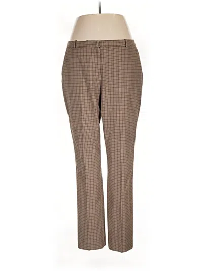 Pre-owned Antonio Melani Dress Pants In Brown