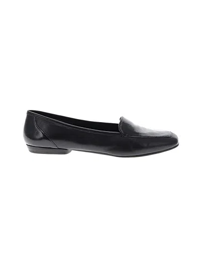 Pre-owned Antonio Melani Flats In Black