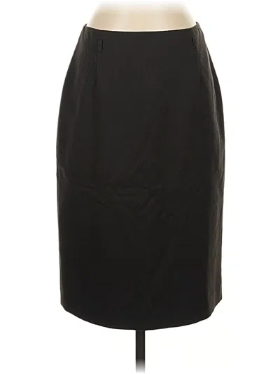 Pre-owned Antonio Melani Formal Skirt In Black