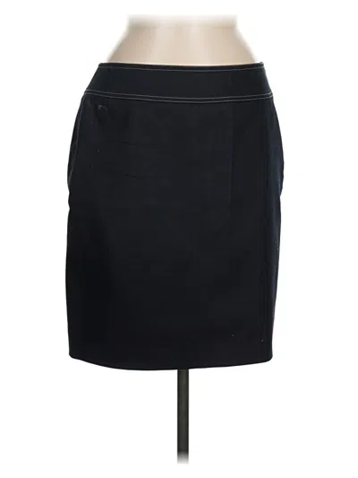 Pre-owned Antonio Melani Formal Skirt In Black