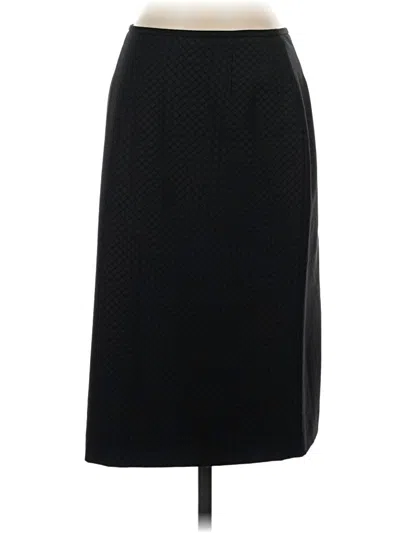 Pre-owned Antonio Melani Formal Skirt In Black