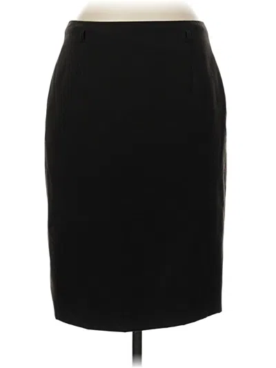 Pre-owned Antonio Melani Formal Skirt In Black