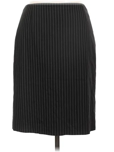 Pre-owned Antonio Melani Formal Skirt In Black