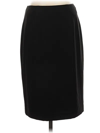 Pre-owned Antonio Melani Formal Skirt In Black