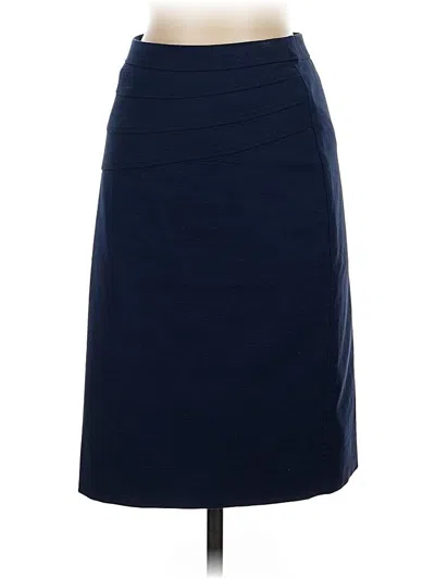 Pre-owned Antonio Melani Formal Skirt In Blue