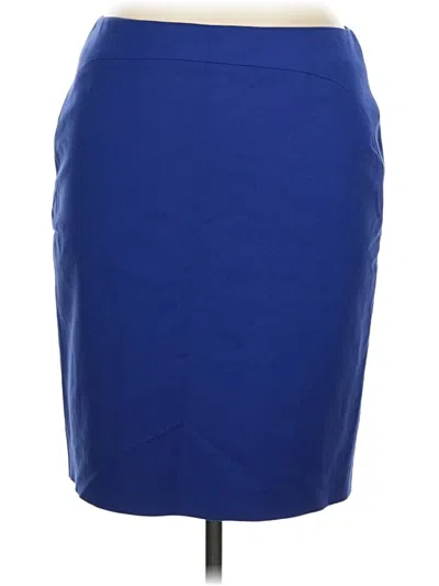 Pre-owned Antonio Melani Formal Skirt In Blue