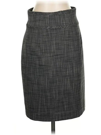 Pre-owned Antonio Melani Formal Skirt In Gray