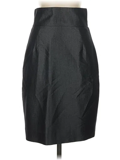 Pre-owned Antonio Melani Formal Skirt In Gray