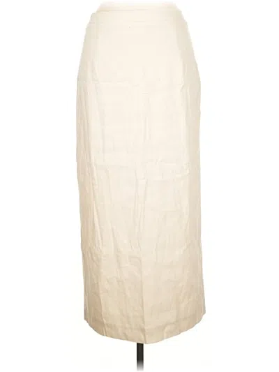 Pre-owned Antonio Melani Formal Skirt In Ivory