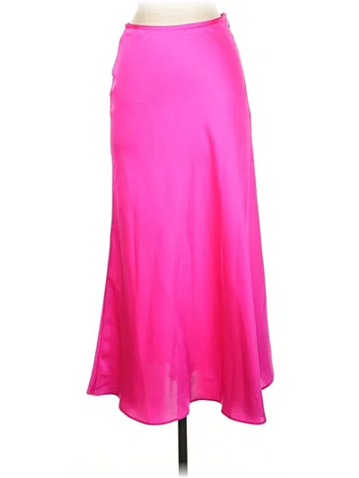 Pre-owned Antonio Melani Formal Skirt In Pink