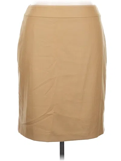 Pre-owned Antonio Melani Formal Skirt In Tan