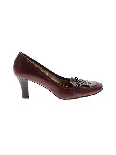 Pre-owned Antonio Melani Heels In Brown
