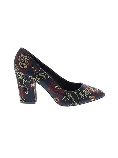 Pre-owned Antonio Melani Heels In Burgundy