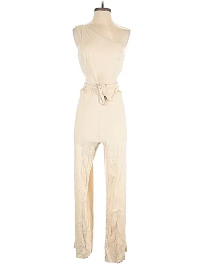 Pre-owned Antonio Melani Jumpsuit In Ivory