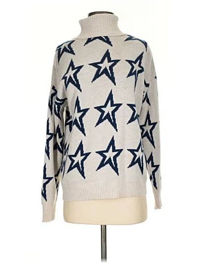 Pre-owned Antonio Melani Pullover Sweater In Silver