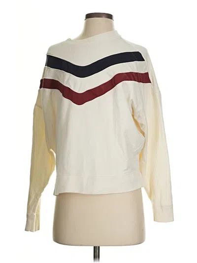 Pre-owned Antonio Melani Pullover Sweater In White