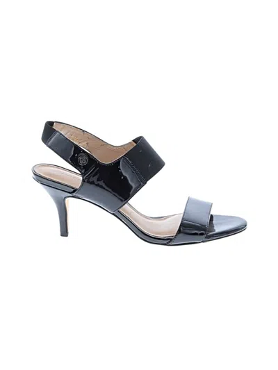 Pre-owned Antonio Melani Sandals In Black